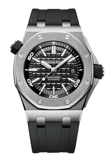 Audemars Piguet Royal Oak Offshore Diver Steel watch REF: 15710ST.OO.A002CA.01